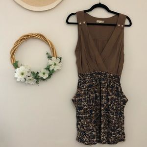 Casual Plunge Dress